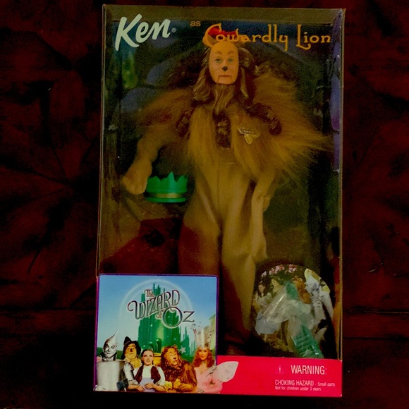 Ken - Wizard of Oz Cowardly Lion Doll New in Box